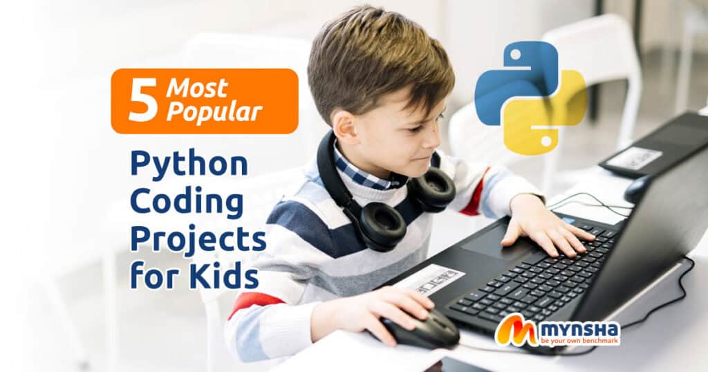 5 Most Popular Python Coding Projects for Kids by Mynsha